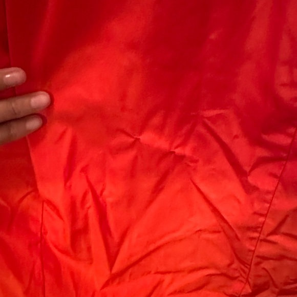 Tibi Italian Sporty Nylon Cami Dress - Red 00 - Picture 4 of 5